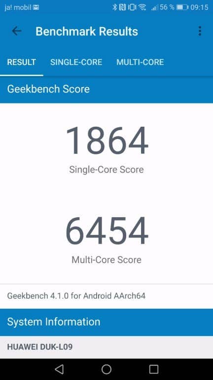 Benchmark-Tests des Honor 8 Pro im Test