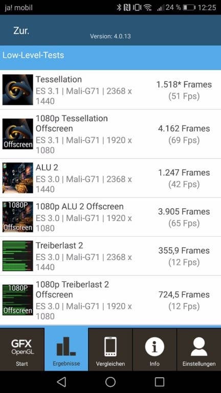 Benchmark-Tests des Honor 8 Pro im Test