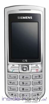 BenQ-Siemens C75 Datenblatt - technische Daten des BenQ-Siemens C75 BenQ-Siemens C75 Datenblatt - Foto des BenQ-Siemens C75