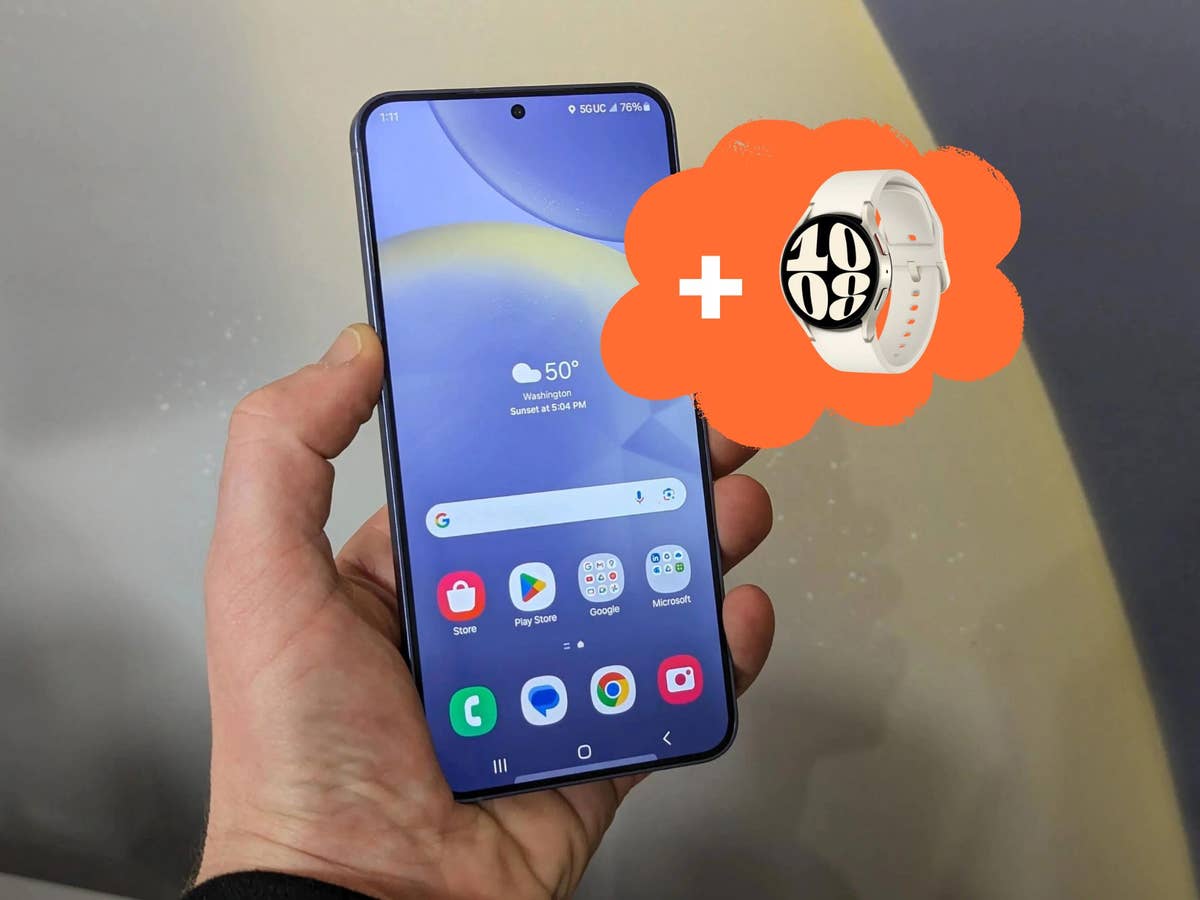 Bestellst du hier ein Galaxy S24, bekommst du eine Galaxy Watch geschenkt! Bestellst du hier ein Galaxy S24, bekommst du eine Galaxy Watch geschenkt!