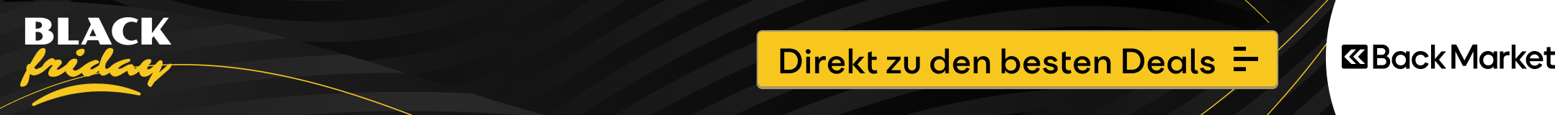 Black Friday 2025, heute im Spotlight „Backmarket“