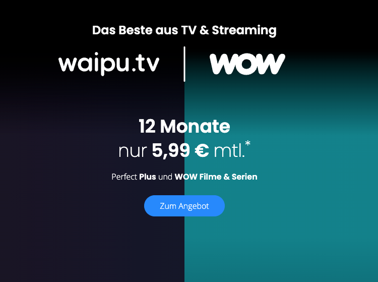 waipu.tv mit wow-Abo