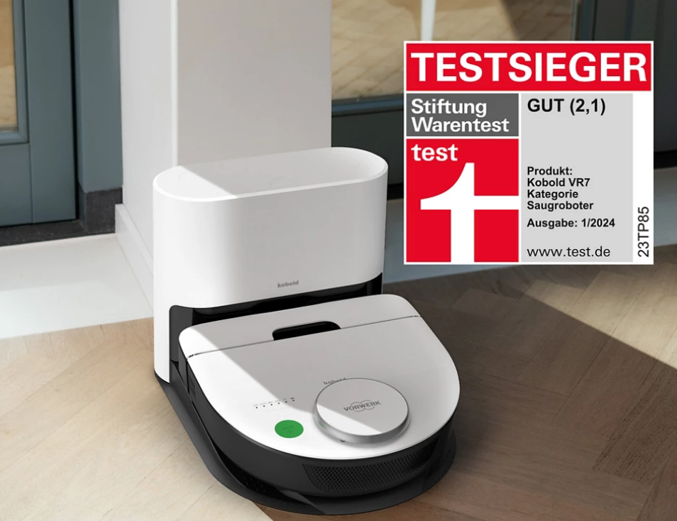 Vorwerk VR7 Saugroboter mit Absaugstation