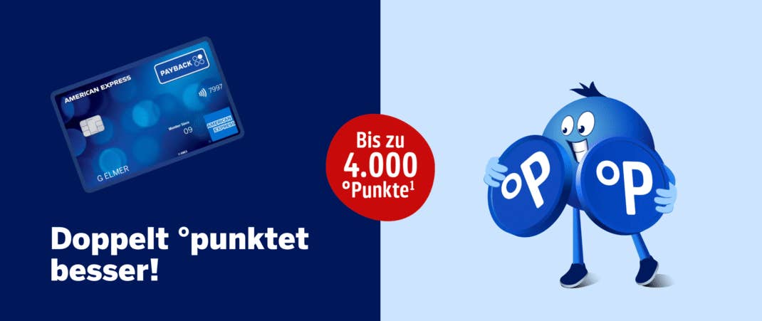 PayBack Punkte für American Express Kreditkarte