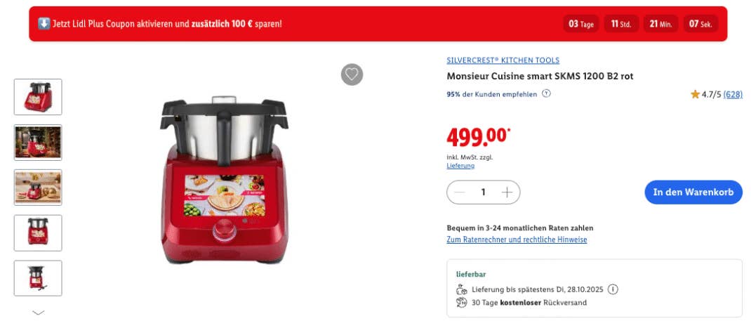 Lidl Plus Deal Days