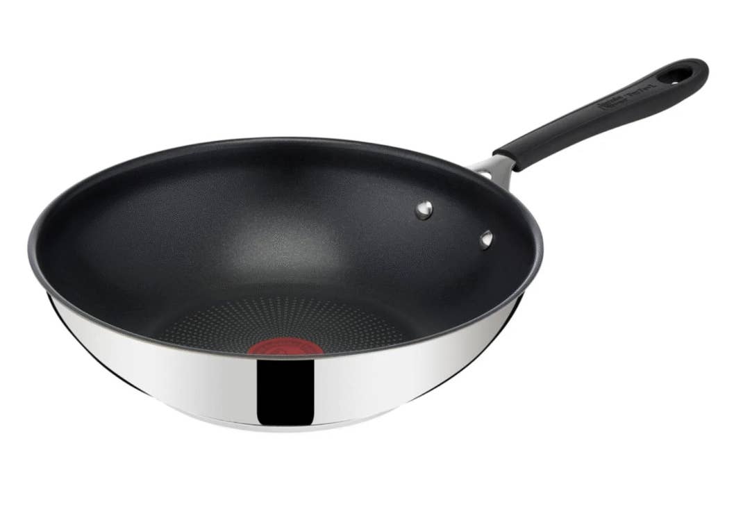 Edelstahl-Wokpfanne von Tefal