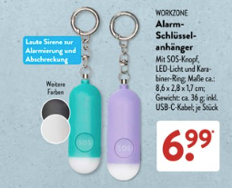 Alarm-Schlüsselanhänger