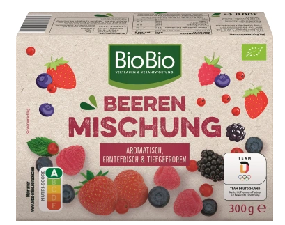 BioBio Beerenmischung tiefgekühlt von Netto