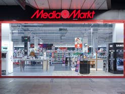 Der Eingang einer Mediamarkt-Filiale.