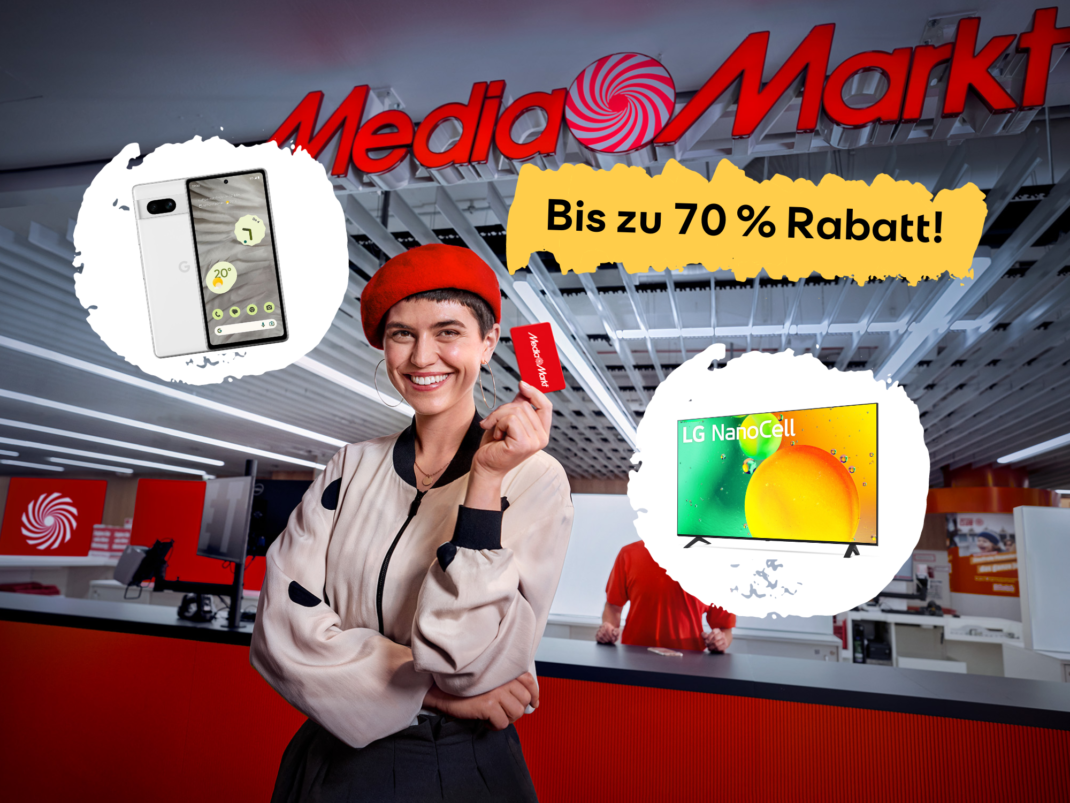 #MediaMarkt startet große WSV-Aktion: 4K-TVs, Kopfhörer und Co. bis zu 70 % billiger