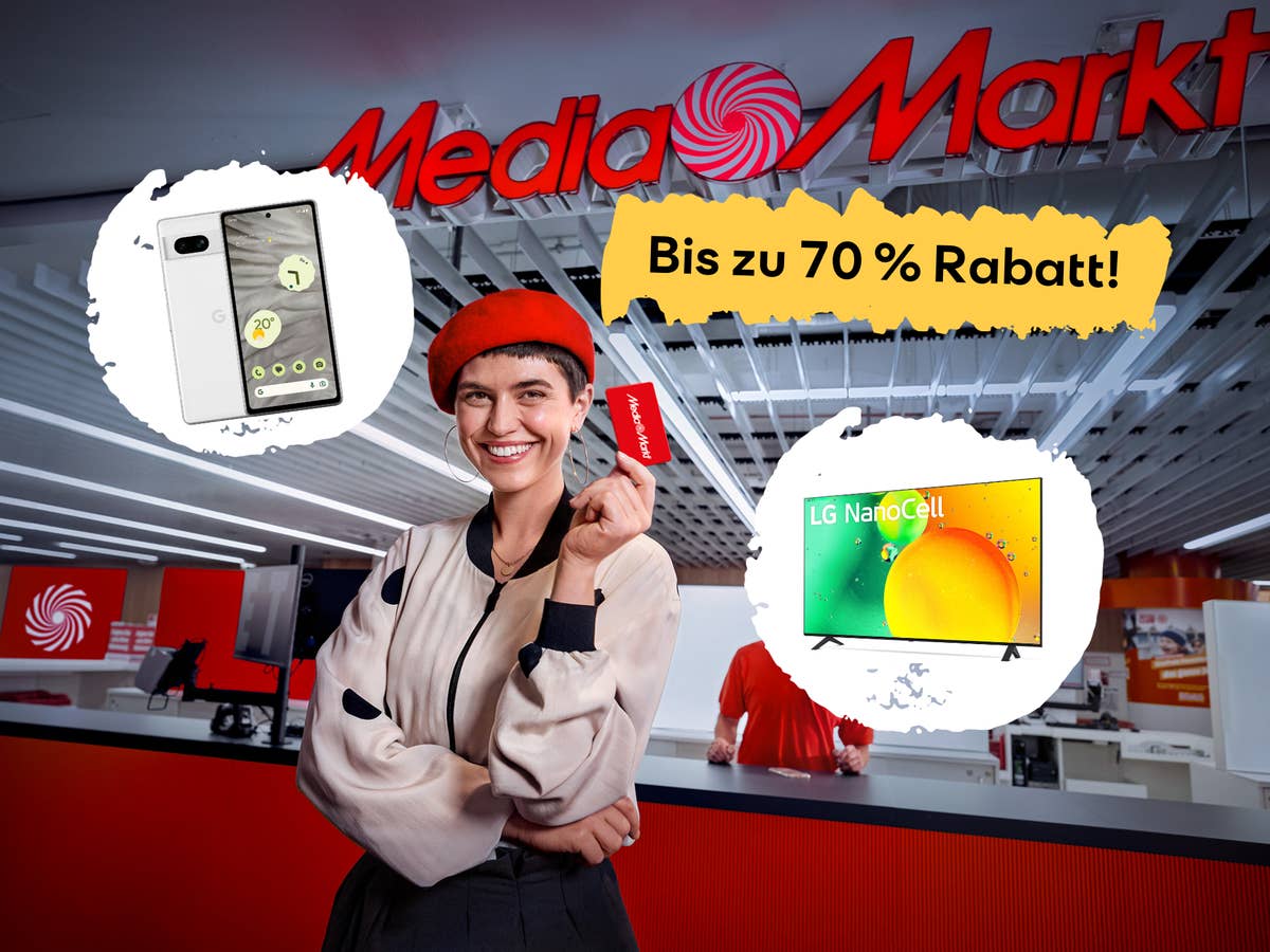Bis zu 70 % Rabatt bei MediaMarkt