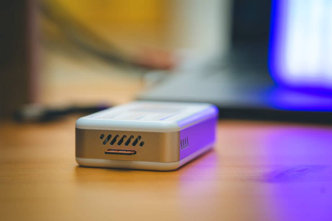 In unter einer Minute 15 GB auf den Rechner kopiert