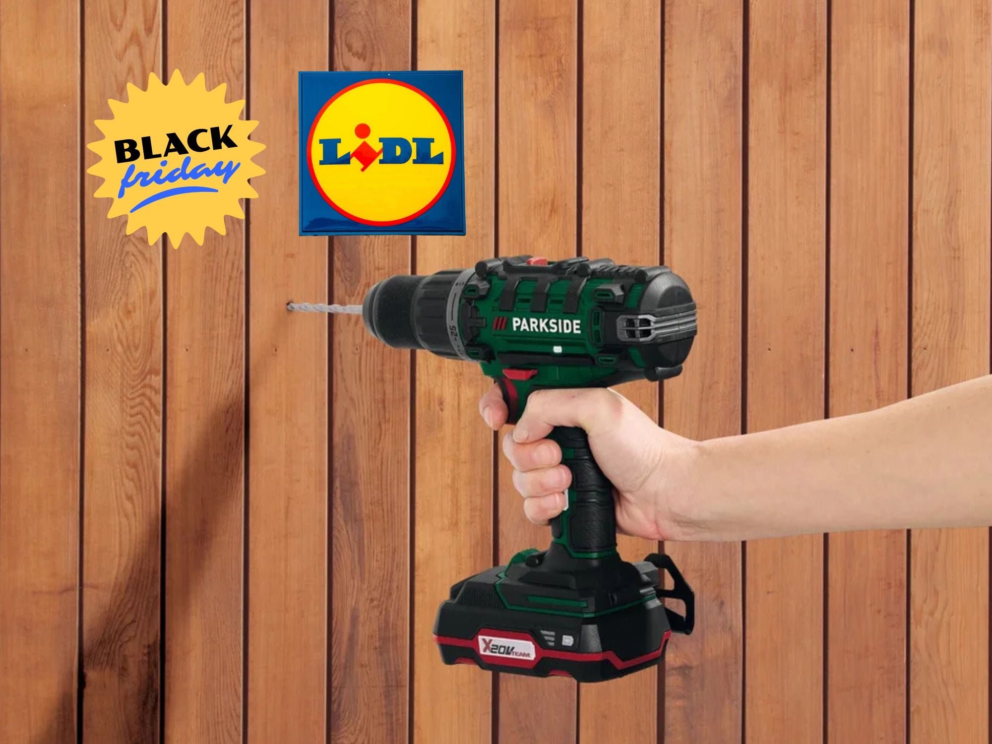 #Black Friday: Lidl verschleudert Akku-Bohrschrauber-Set zum Discounterpreis