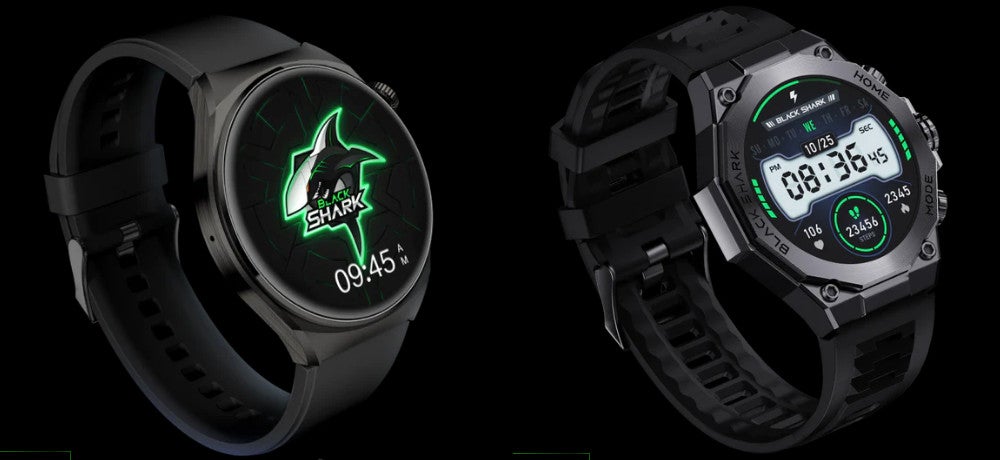 Black Shark S1 und Black Shark S1 Pro Smartwatch.