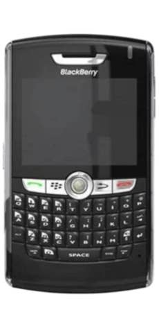 Blackberry 8800 von vorne