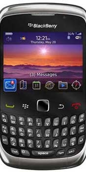 Blackberry Curve 3G 9300 Datenblatt - Foto des Blackberry Curve 3G 9300