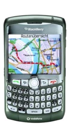 Blackberry Curve 8310 von vorne