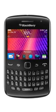 Blackberry Curve 9360 von vorne