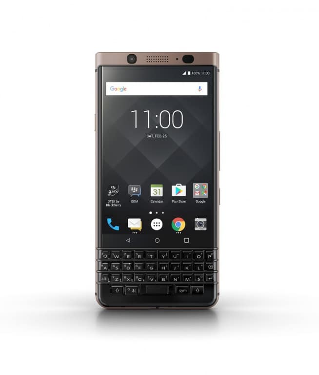 Blackberry KEYone Bronze Edition: Pressebilder