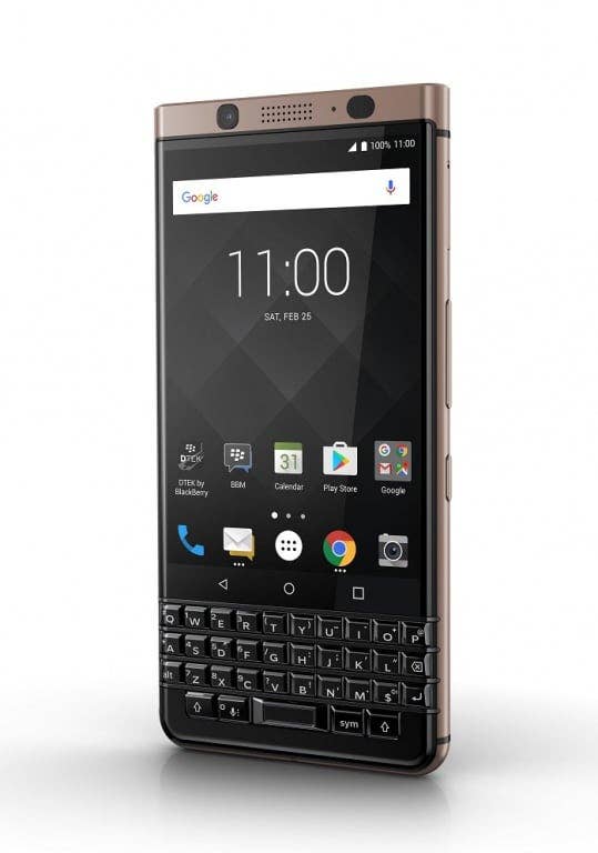 Blackberry KEYone Bronze Edition: Pressebilder
