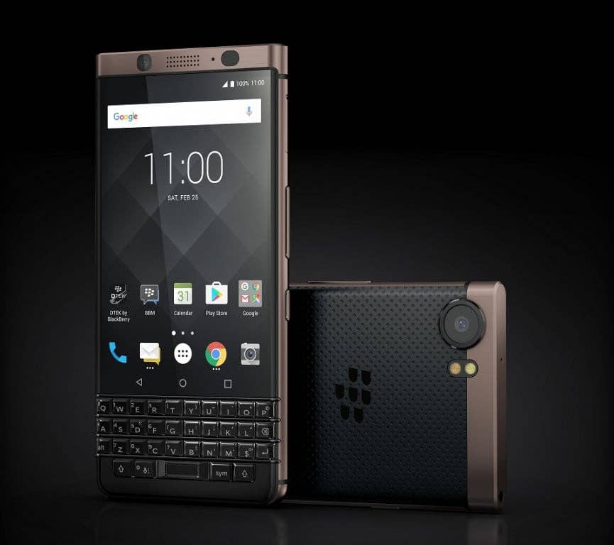 Blackberry KEYone Bronze Edition: Pressebilder