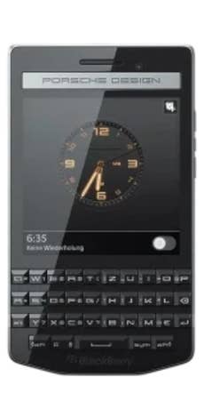Blackberry Porsche Design P9983 von vorne