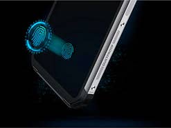 Fingerabdrucksensor im Display des Blackview BV9600 Plus