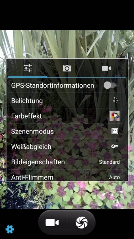 Blackview E7 im Test: Die Kamera-App