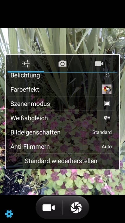 Blackview E7 im Test: Die Kamera-App