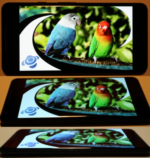 Blickwinkelstabilität Google Pixel 2 XL Blickwinkelstabilität Google Pixel 2 XL