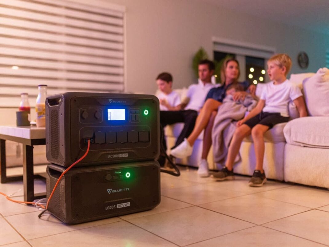 Bluetti AC500 Powerstation für Strom zu Hause