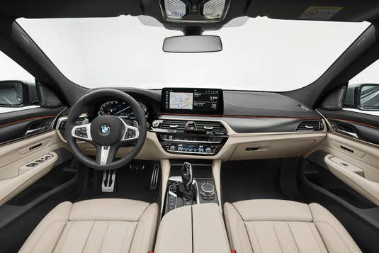 BMW 6er Gran Turismu Innenraum