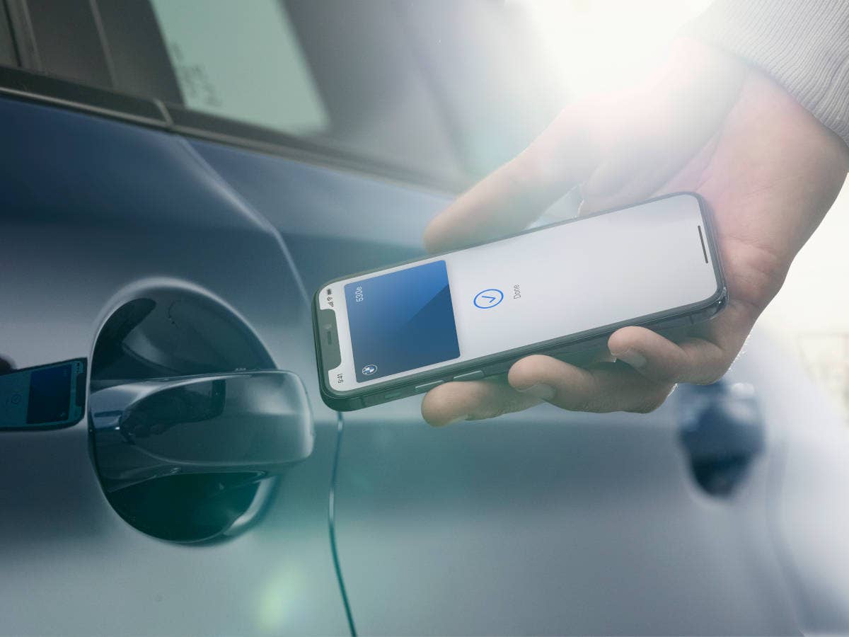 BMW Digital Key digitaler Autoschlüssel am BWM