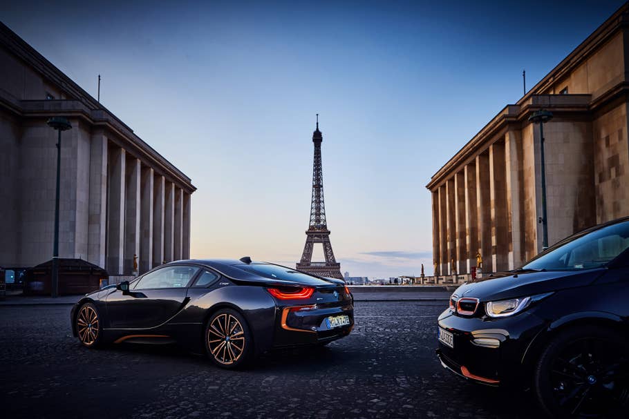 BMW i8 und BMW i3s