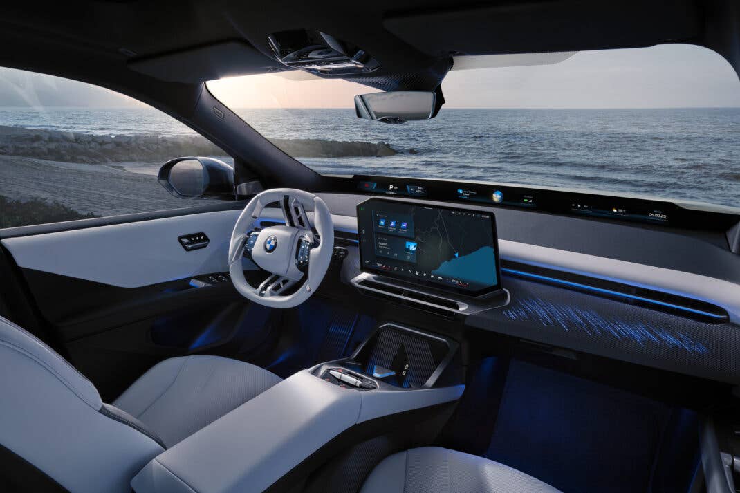 Cockpit im BMW iX3