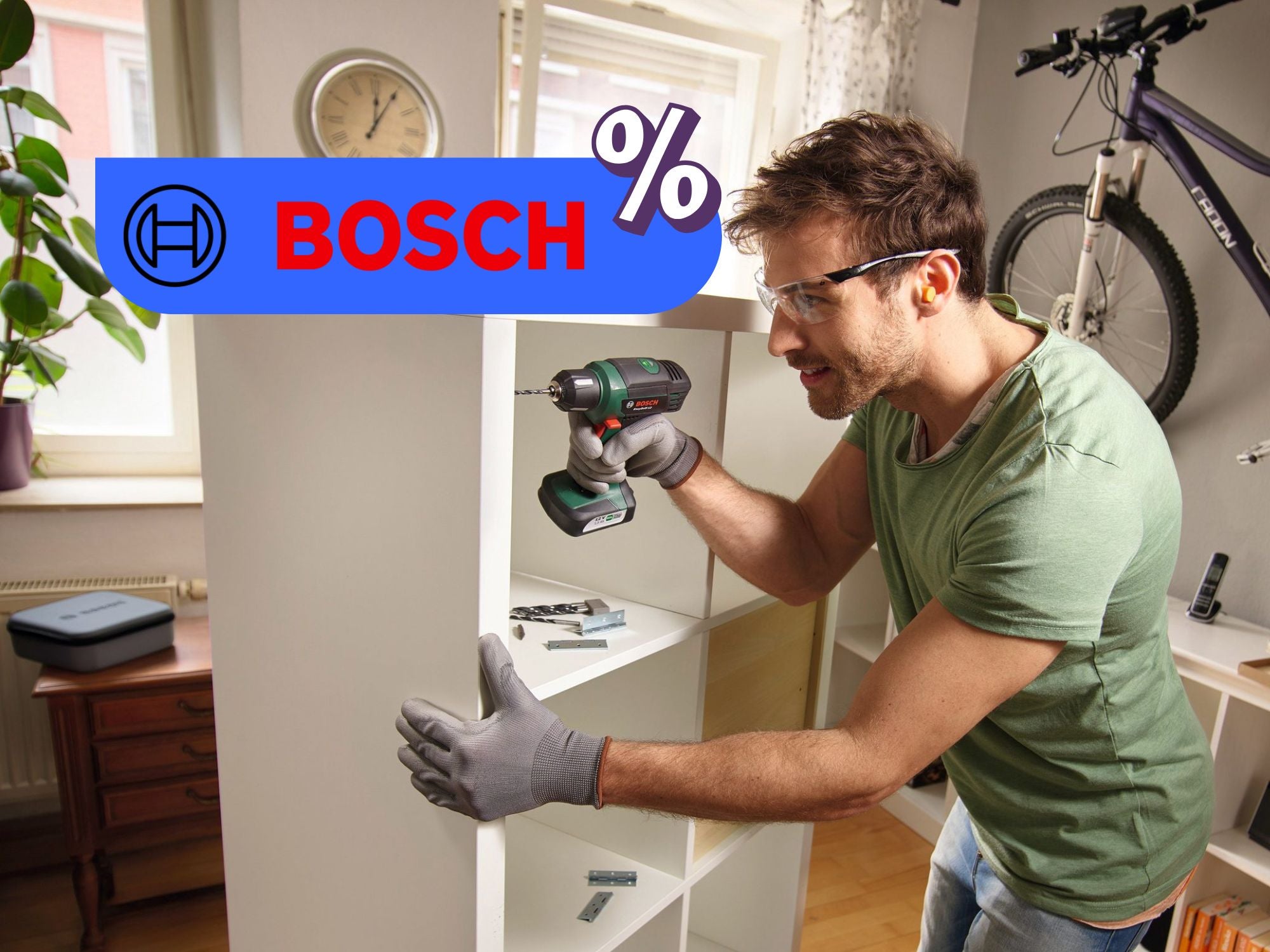 Bosch Akku-Bohrschrauber zum Discounterpreis: Doppel-Rabatt lässt Preis in die Tiefe fallen