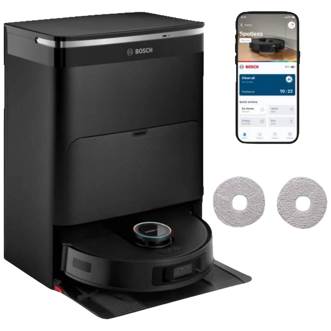 BOSCH BCRDW3BX Spotless Max Cam Saugroboter