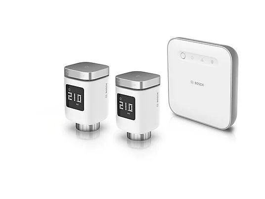 Bosch Smart Home Starterset mit zwei smarten Thermostaten