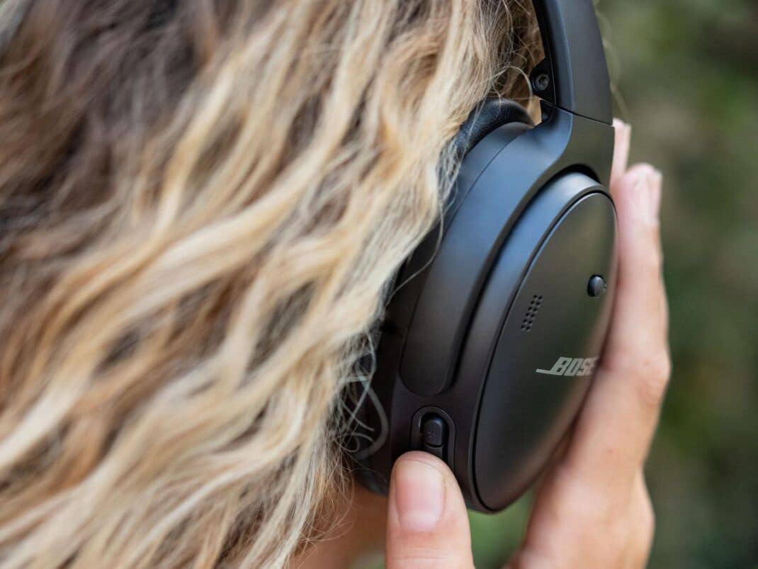 Bose QuietComfort 45 Nahaufnahme