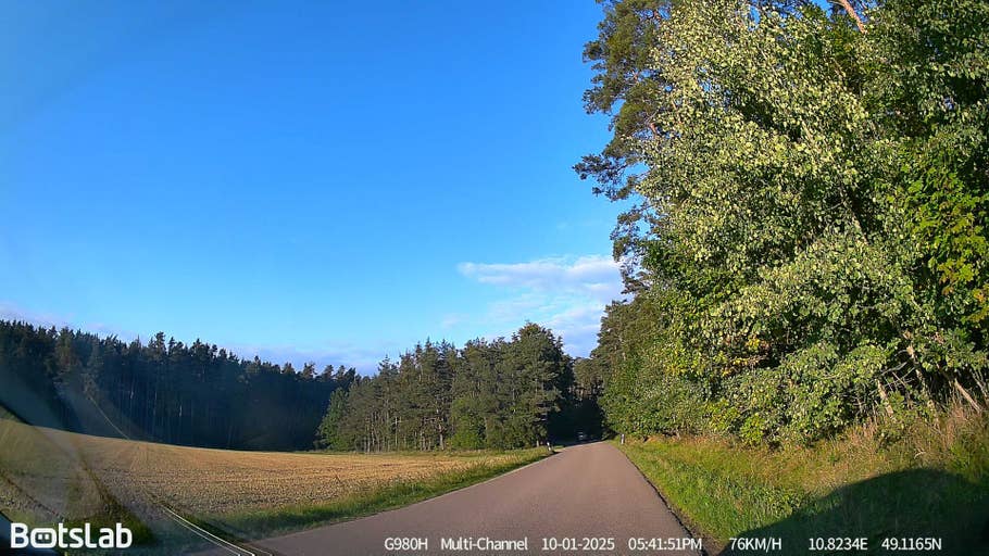 Botslab G980H 4-Kanal Dashcam