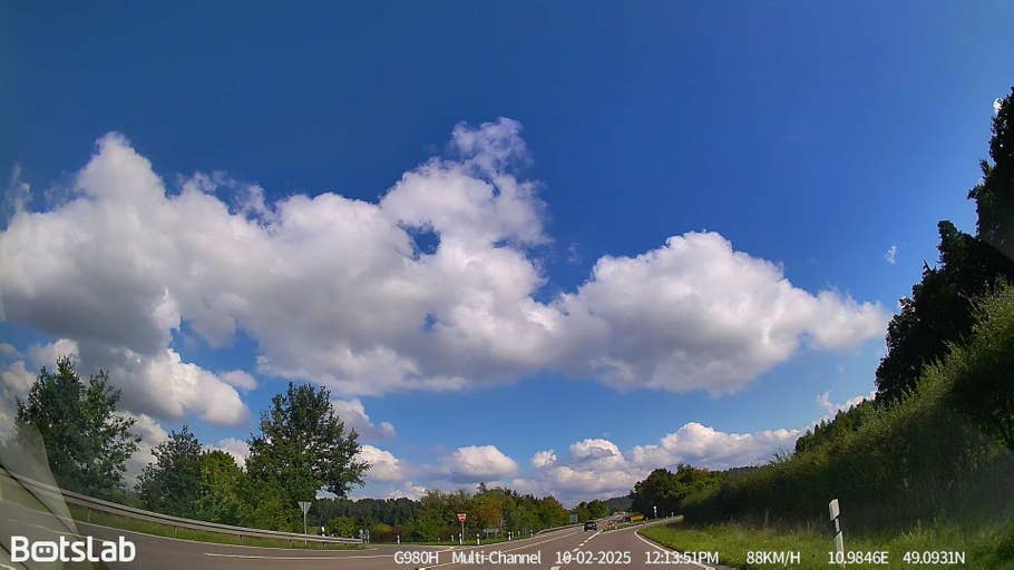 Botslab G980H 4-Kanal Dashcam