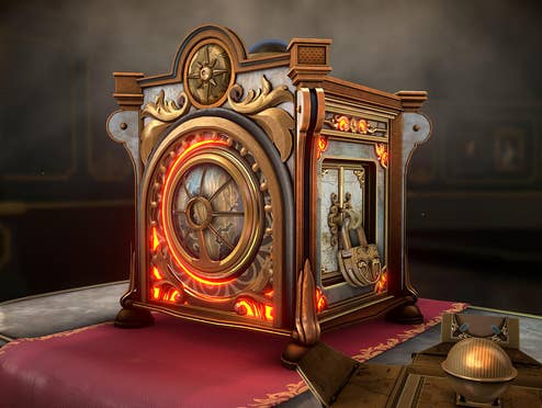 Ein Bildschirmfoto aus dem Spiel Boxes: Verlorene Fragmente.