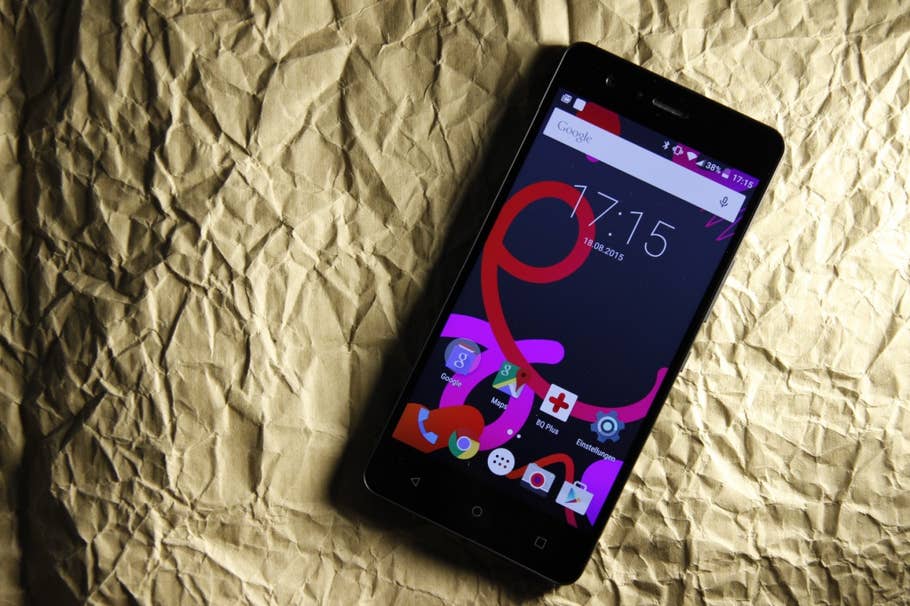 BQ Aquaris M5: Hands-On-Fotos