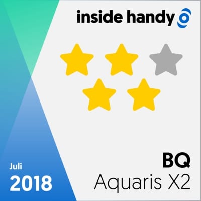 BQ Aquaris X2 im Test: 4 von 5 Sternen