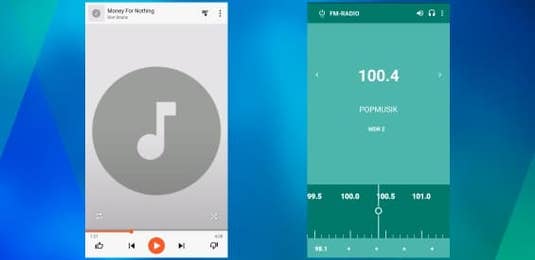 BQ Aquaris X2: Musik und Radio