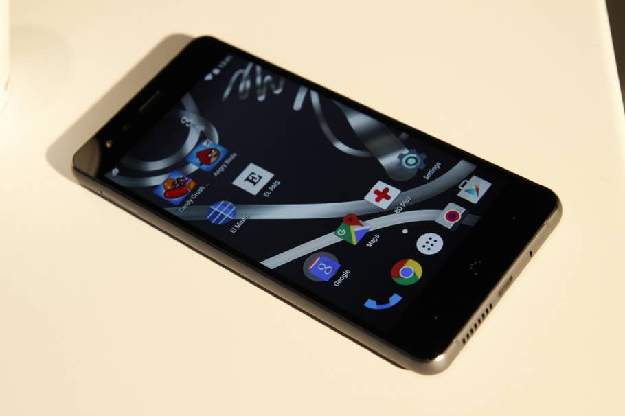 BQ Aquaris X5 (Cyanogen) Hands-On-Bilder bei der Präsentation in Madrid