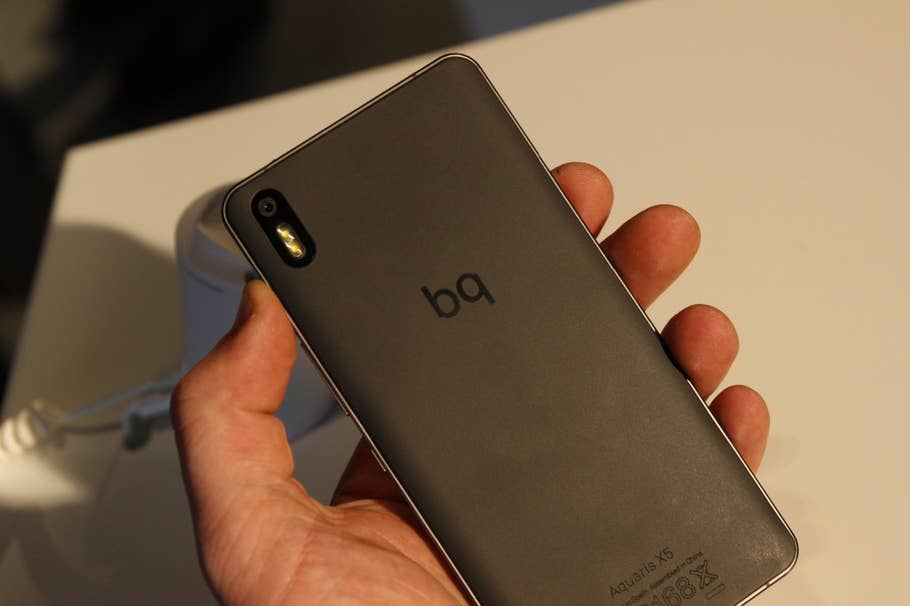 BQ Aquaris X5 (Cyanogen) Hands-On-Bilder bei der Präsentation in Madrid