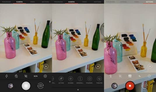 Kamera-App des BQ Aquaris X5 Plus