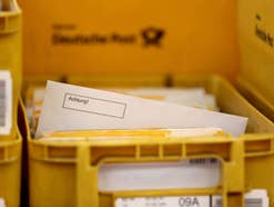 Briefe bei der Deutschen Post