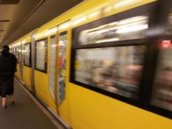 U-Bahn der BVG in Berlin